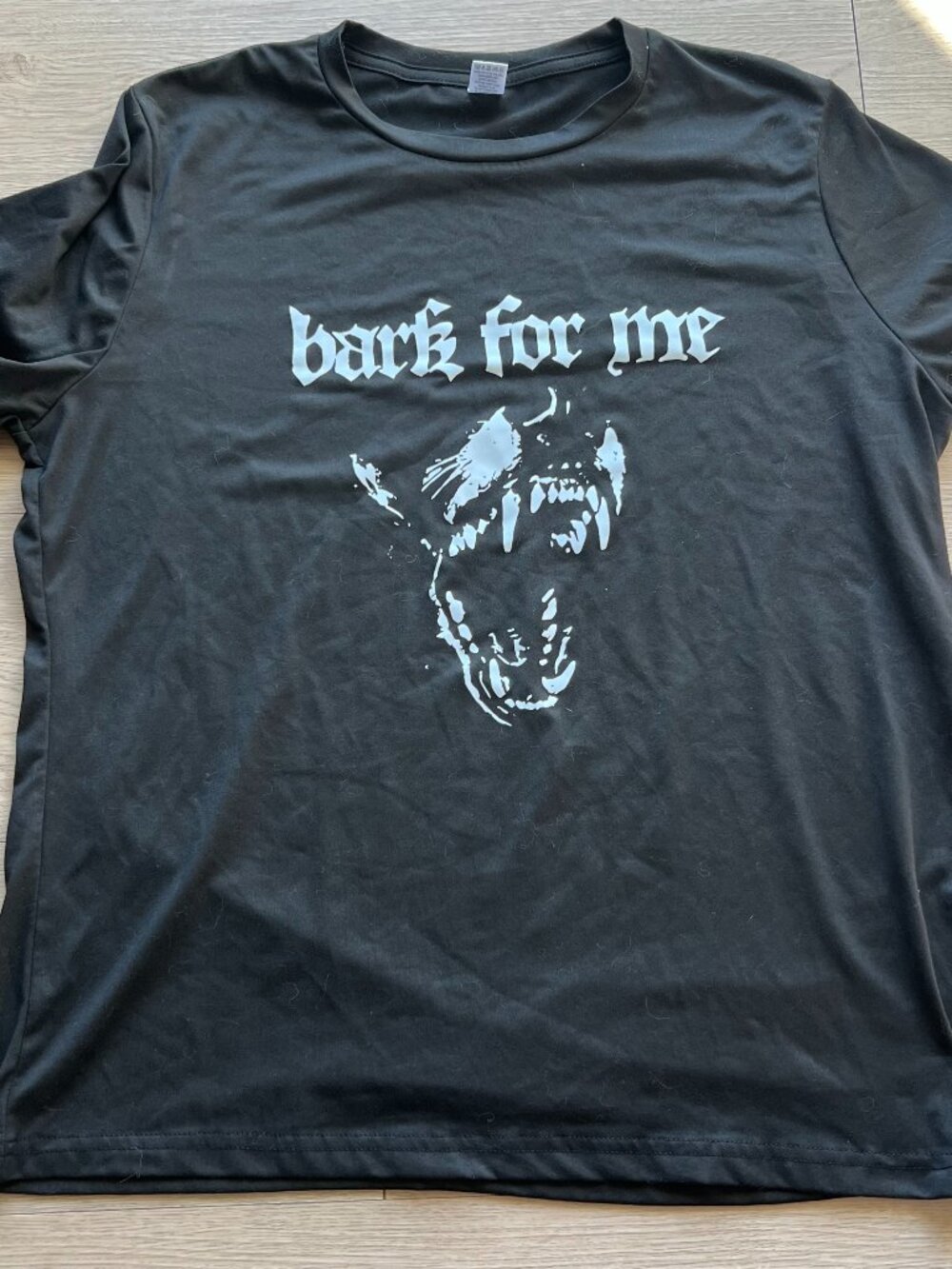 Bark For Me Black T-Shirt